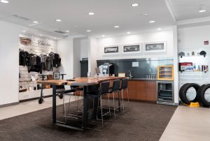 Parts and service with merchandise at Carter Cadillac.